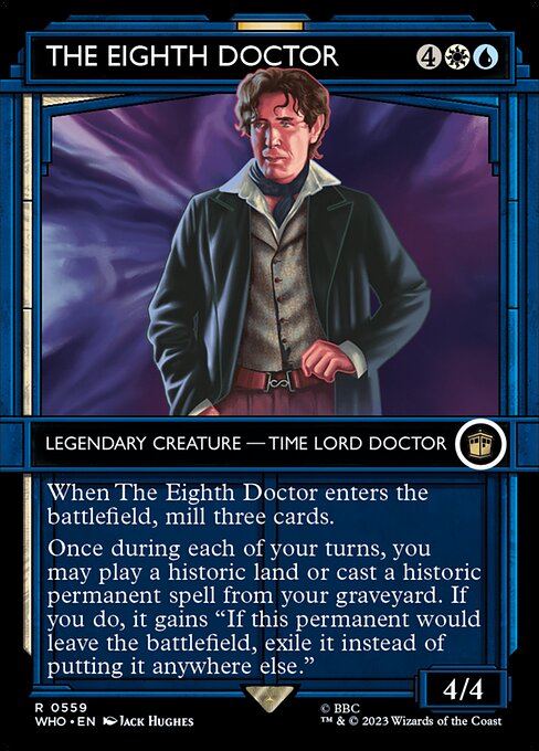 The Eighth Doctor (559) [Doctor Who] [Showcase, Borderless]