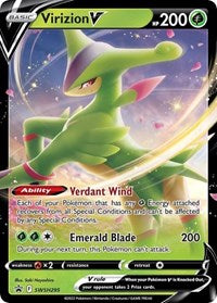 Virizion V - SWSH295 (SWSH295) [SWSH Sword and Shield Promo Cards]