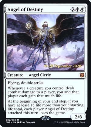 Angel of Destiny (2s) [Zendikar Rising Promos]