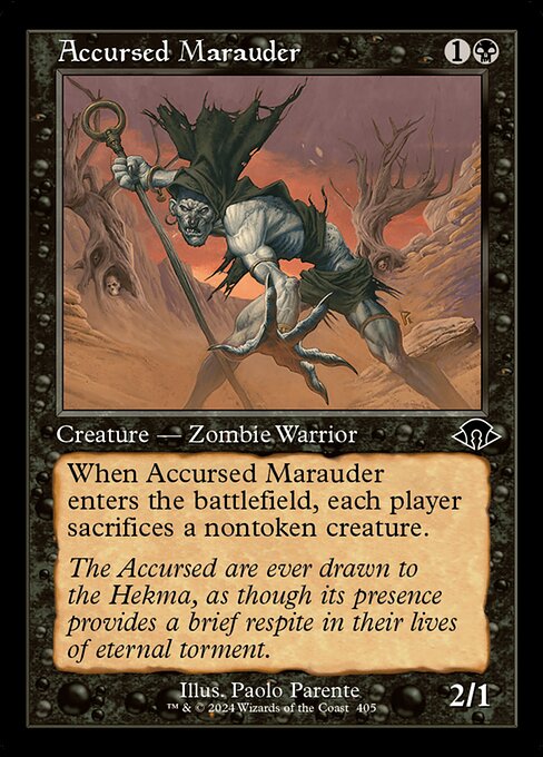 Accursed Marauder (405) [Modern Horizons 3]