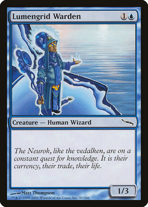 Lumengrid Warden (41) [Mirrodin]