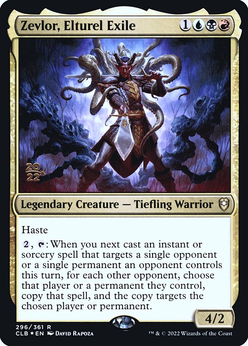 Zevlor, Elturel Exile (296s) [Battle for Baldur's Gate Promos]