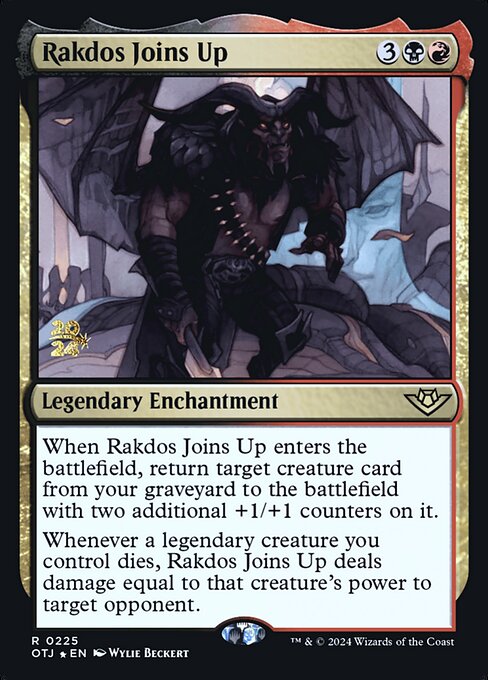 Rakdos Joins Up (225s) [Outlaws of Thunder Junction Promos]