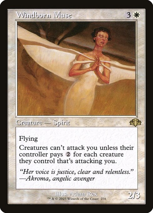 Windborn Muse (278) [Dominaria Remastered]