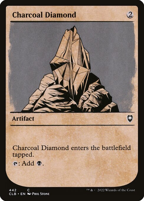 Charcoal Diamond (442) [Commander Legends: Battle for Baldur's Gate] [Showcase]