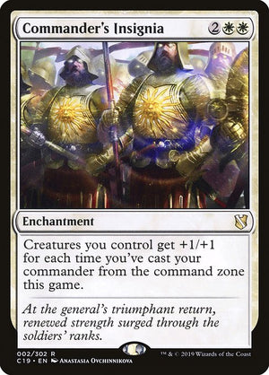 Commander's Insignia (2) [Commander 2019]