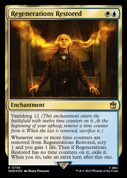 Regenerations Restored (756) [Doctor Who]