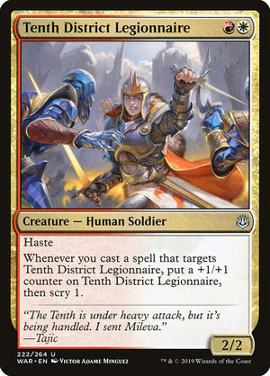 Tenth District Legionnaire (222) [War of the Spark]