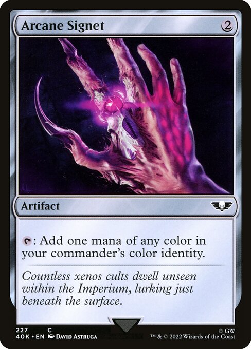Arcane Signet (227) [Warhammer 40,000 Commander]