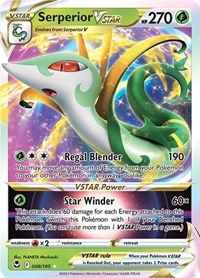 Serperior VSTAR (008/195) [SWSH12 Silver Tempest]