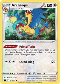 Archeops (147/195) [SWSH12 Silver Tempest]
