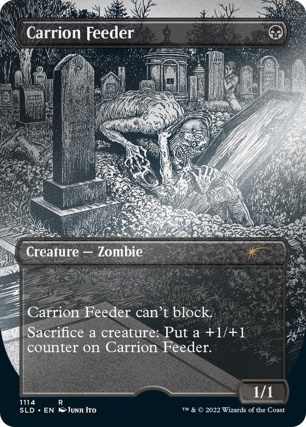 Carrion Feeder (Borderless) (Foil Etched) (1114) [Secret Lair Drop]
