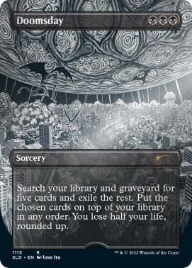 Doomsday (Borderless) (Foil Etched) (1115) [Secret Lair Drop]