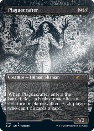 Plaguecrafter (Borderless) (Foil Etched) (1116) [Secret Lair Drop]