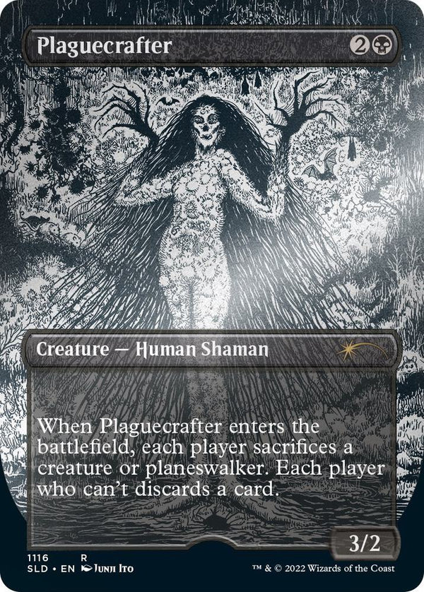 Plaguecrafter (Borderless) (Foil Etched) (1116) [Secret Lair Drop]
