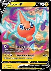Rotom V - SWSH257 (SWSH257) [SWSH Sword and Shield Promo Cards]