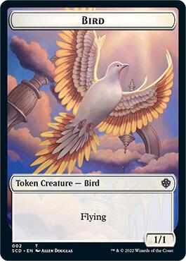 Bird // Thopter Double-Sided Token (2 // 11) [Starter Commander Decks]
