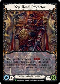 Yoji, Royal Protector - HER075 (HER075) [Flesh and Blood Promo Cards]