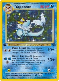 Vaporeon (12) (12/64) [Jungle (Unlimited)]