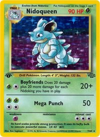 Nidoqueen (7) (07/64) [Jungle (Unlimited)]