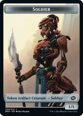 Soldier Token (009) (9) [The Brothers' War]