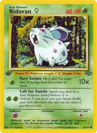 Nidoran F (57/64) [Jungle (Unlimited)]