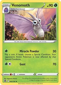 Venomoth (002/195) [SWSH12 Silver Tempest]