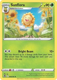 Sunflora (006/195) [SWSH12 Silver Tempest]