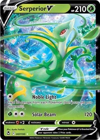 Serperior V (007/195) [SWSH12 Silver Tempest]