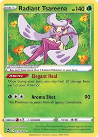 Radiant Tsareena (016/195) [SWSH12 Silver Tempest]