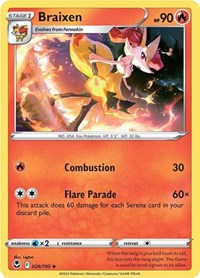 Braixen (026/195) [SWSH12 Silver Tempest]