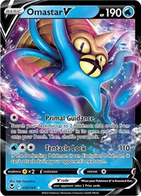 Omastar V (035/195) [SWSH12 Silver Tempest]
