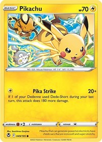 Pikachu (049/195) [SWSH12 Silver Tempest]