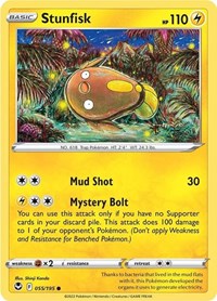 Stunfisk (055/195) [SWSH12 Silver Tempest]