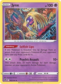 Jynx (062/195) [SWSH12 Silver Tempest]