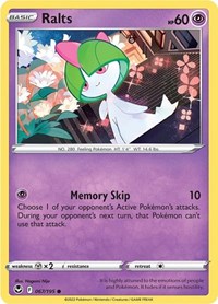 Ralts (067/195) [SWSH12 Silver Tempest]