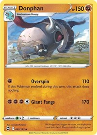 Donphan (092/195) [SWSH12 Silver Tempest]