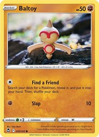 Baltoy (093/195) [SWSH12 Silver Tempest]