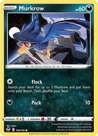 Murkrow (106/195) [SWSH12 Silver Tempest]