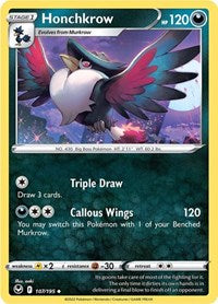 Honchkrow (107/195) [SWSH12 Silver Tempest]