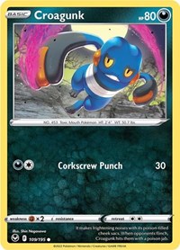 Croagunk (109/195) [SWSH12 Silver Tempest]