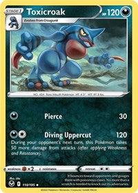Toxicroak (110/195) [SWSH12 Silver Tempest]