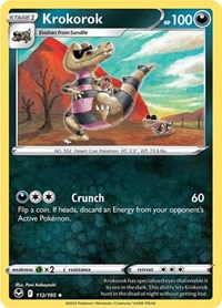 Krokorok (112/195) [SWSH12 Silver Tempest]