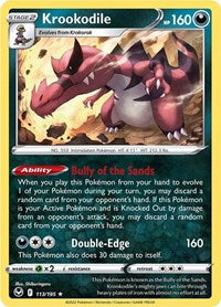 Krookodile (113/195) [SWSH12 Silver Tempest]
