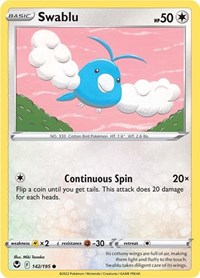 Swablu (142/195) [SWSH12 Silver Tempest]