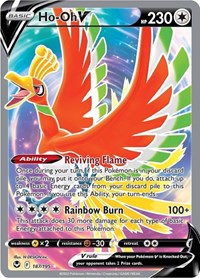 Ho-Oh V (Full Art) (187/195) [SWSH12 Silver Tempest]