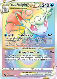Alolan Vulpix VSTAR (Secret) (197/195) [SWSH12 Silver Tempest]