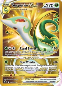 Serperior VSTAR (Secret) (210) (210/195) [SWSH12 Silver Tempest]