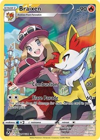 Braixen (TG01/TG30) [SWSH12 Silver Tempest Trainer Gallery]