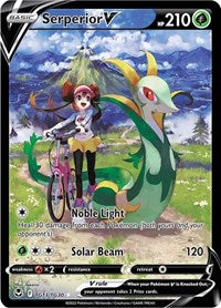 Serperior V (TG13/TG30) [SWSH12 Silver Tempest Trainer Gallery]